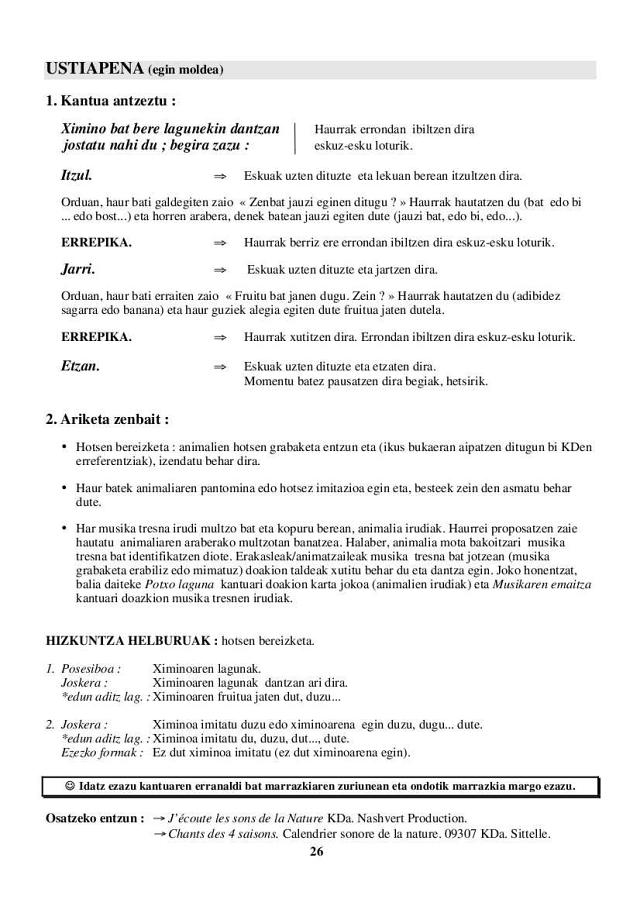 Kantiruri - Ximinoa